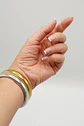Pack de pulseras elasticas tejido de serpiente  hipoalergenicas  - Miniatura 5