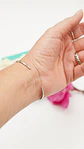 Pulsera rigida florencia plateada hipoalergenica - Miniatura 6