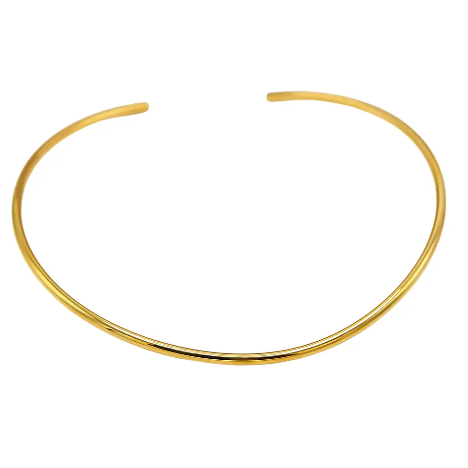 Collar rigido Susan choker chapado en oro 18k 1