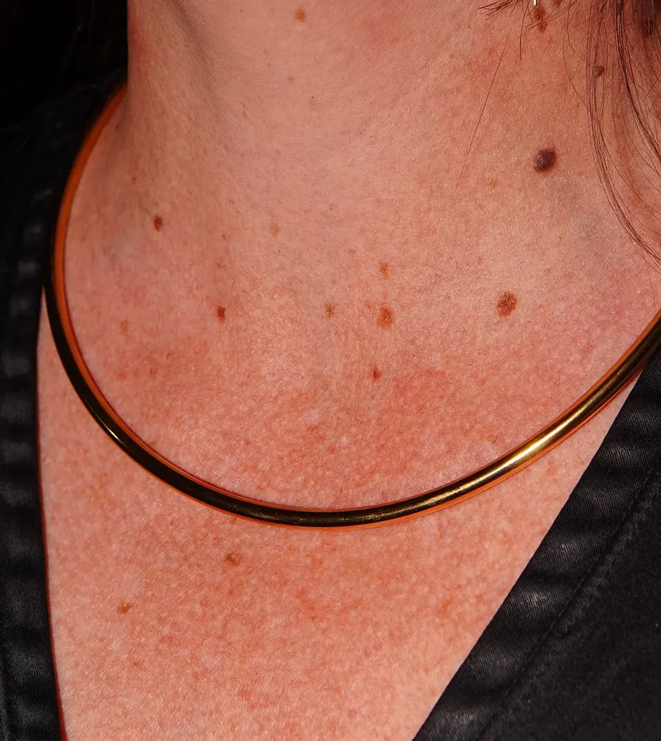 Collar rigido Susan choker chapado en oro 18k 7