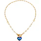 Collar Miranda con Cristal Swarovski® perlas de Rio chapado en oro 18k  - Miniatura 1