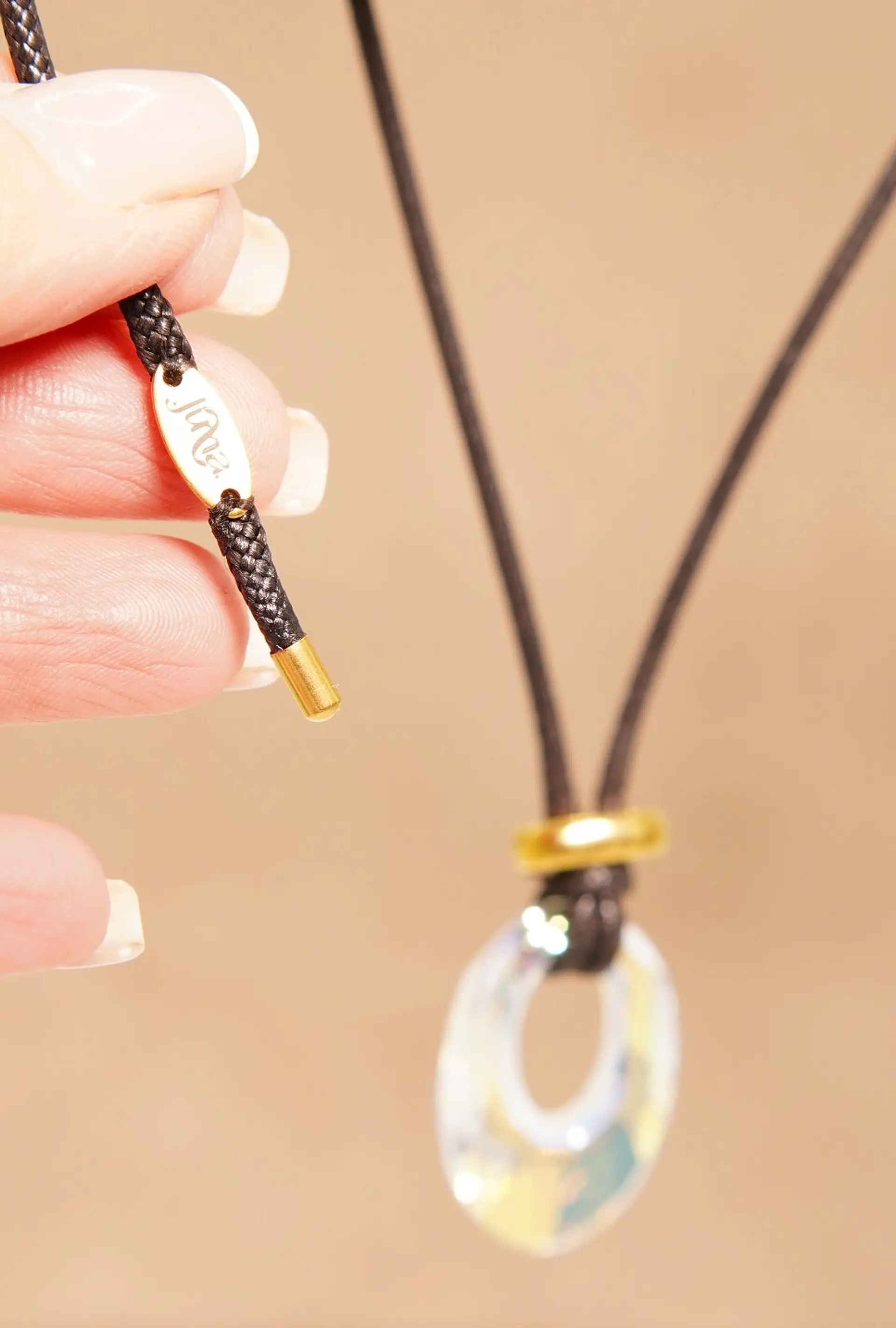 Colgante ajustable JD con Cristal Swarovski® helios aurora boreal 10