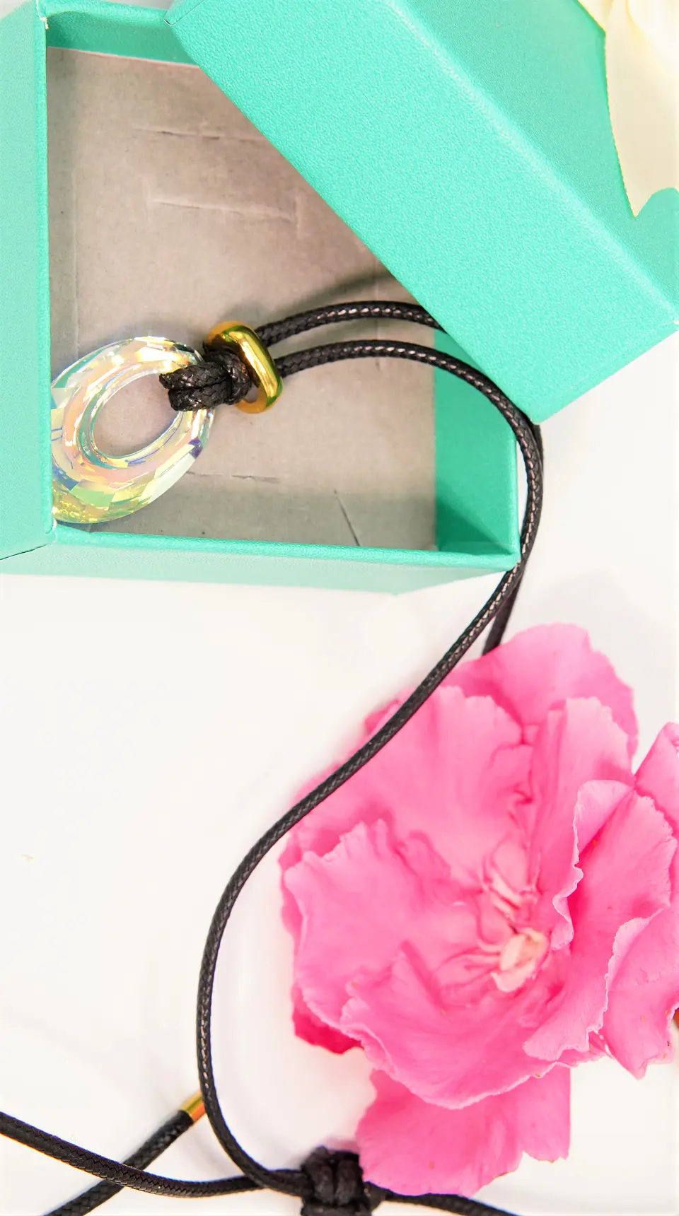 Colgante ajustable JD con Cristal Swarovski® helios aurora boreal 11