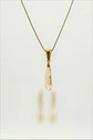 Conjunto Veronica collar ajustable con cristales de Swarovski® chapado en oro 18k - Miniatura 10