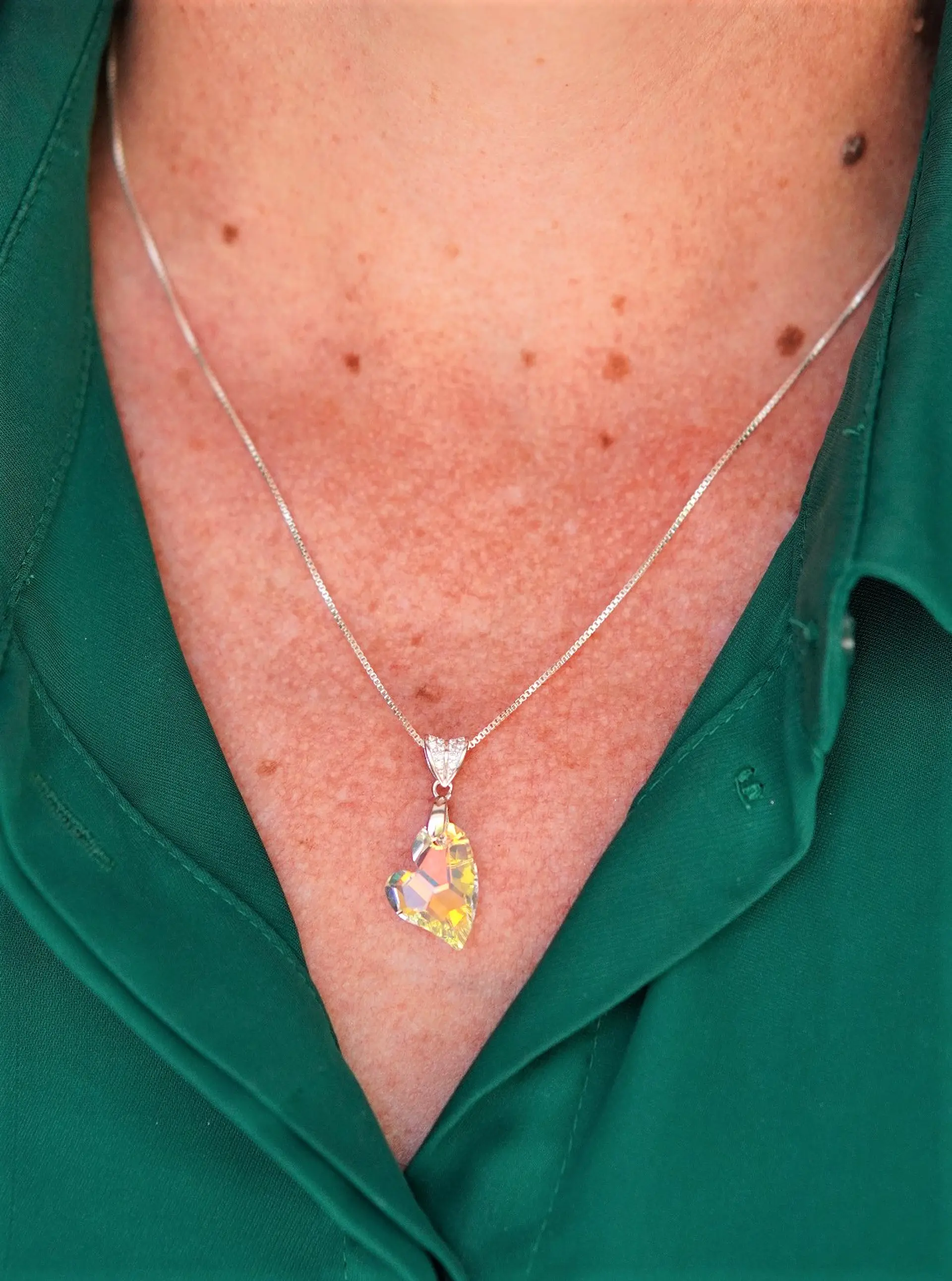 Conjunto Amor Amor con cristales de Swarovski® devoted 2u plata fina 925  11