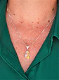 Conjunto Amor Amor con cristales de Swarovski® devoted 2u plata fina 925  - Miniatura 11