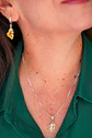 Conjunto Amor Amor con cristales de Swarovski® devoted 2u plata fina 925  - Miniatura 12
