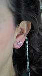 Aros Sascha perla 5mm titanio ASTM F136 20g - Miniatura 3