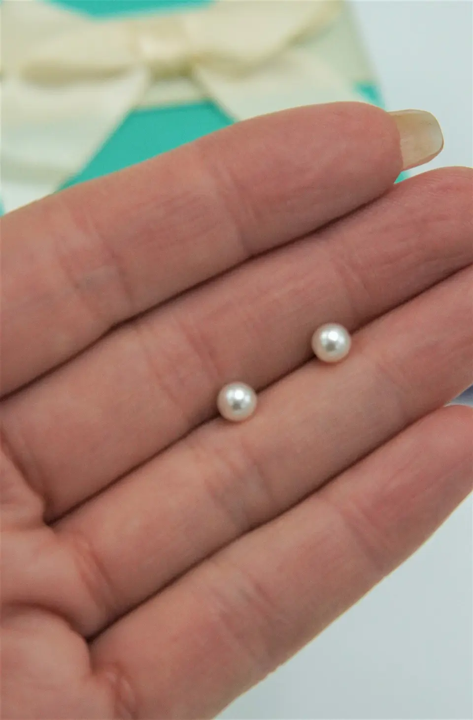 Aros Sascha perla 5mm titanio ASTM F136 20g 8