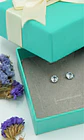 Aros punto de luz 6mm titanio tapa seguridad 20g - Miniatura 8