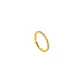 Piercing septum 6mm 16G titanio chapado en oro 18k - Miniatura 1