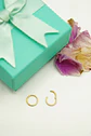 Argollas Emma 6mm 16G Titanio F136 PVD Oro 18k - Miniatura 3