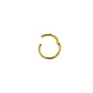 Argollas Emma 6mm 16G Titanio F136 PVD Oro 18k - Miniatura 8