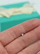 Piercing punto de luz 3mm titanio push pin nostril tragus - Miniatura 6