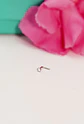 Piercing Nostril Tipo L Titanio Astm F136 20g 2mm Nariz - Miniatura 7