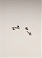 Aros punto de luz Aria 3mm titanio tapa de seguridad 20g - Miniatura 7