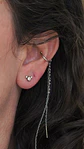 Piercing Tragus Conch Labret Modelo Mickey 16g - Miniatura 3