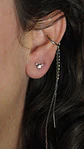 Piercing Tragus Conch Labret Modelo Mickey 16g - Miniatura 9