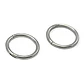 Argollas Clicker 10mm 20g Acero Quirurgico Plateadas Ligeras - Miniatura 7