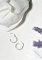 Argollas Clicker 8mm 20g Acero Quirurgico Plateadas Ligeras - Miniatura 3