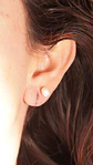 Argollas Clicker 8mm 20g Acero Quirurgico Plateadas Ligeras - Miniatura 10