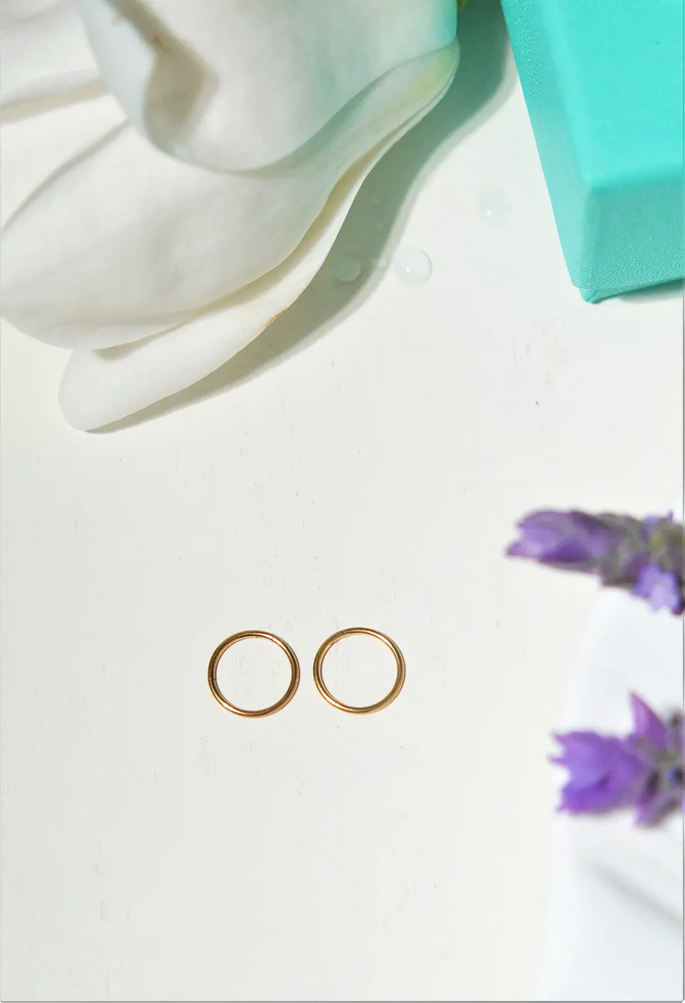Argollas Clicker 8mm 20g Acero Quirurgico Chapadas En Oro 18k 7