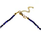 Collar gargantilla lapislazuli 4mm chapado en oro 18k Terranova - Miniatura 6