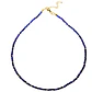 Collar gargantilla lapislazuli 4mm chapado en oro 18k Terranova - Miniatura 1
