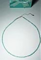 Collar gargantilla Aguamarina 4mm plata fina 925 Terranova - Miniatura 5