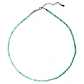 Collar gargantilla Aguamarina 4mm plata fina 925 Terranova - Miniatura 1