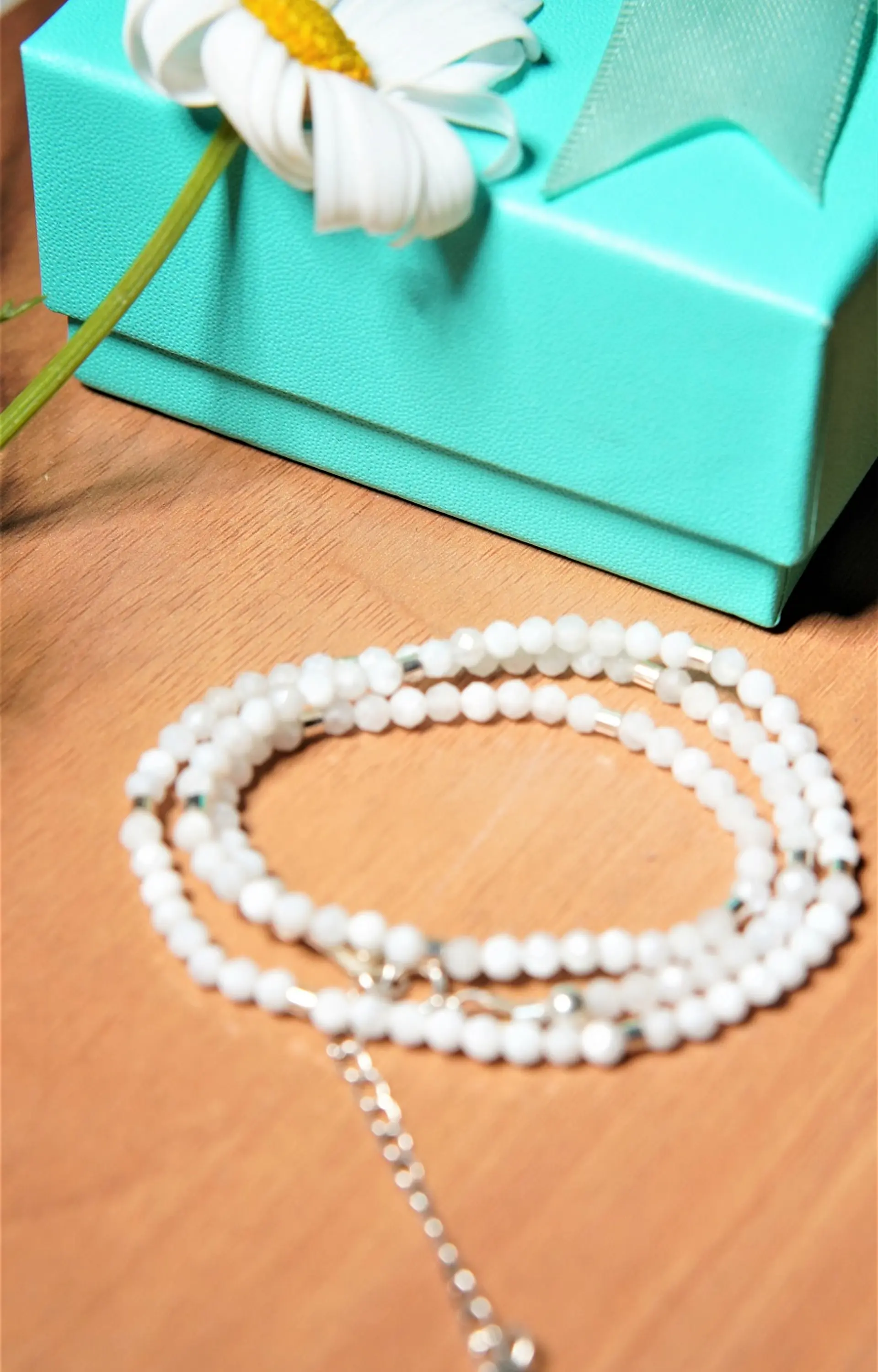 Collar gargantilla Piedra Luna 3mm plata fina 925 Terranova 7