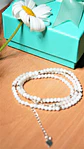 Collar gargantilla Piedra Luna 3mm plata fina 925 Terranova - Miniatura 7