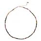 Collar gargantilla Turmalina 3mm plata fina 925 Terranova - Miniatura 1