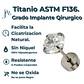 Aros punto de luz 6mm titanio tapa seguridad 20g - Miniatura 4