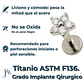 Piercing punto de luz flor titanio ASTM F136 plateado - Miniatura 5