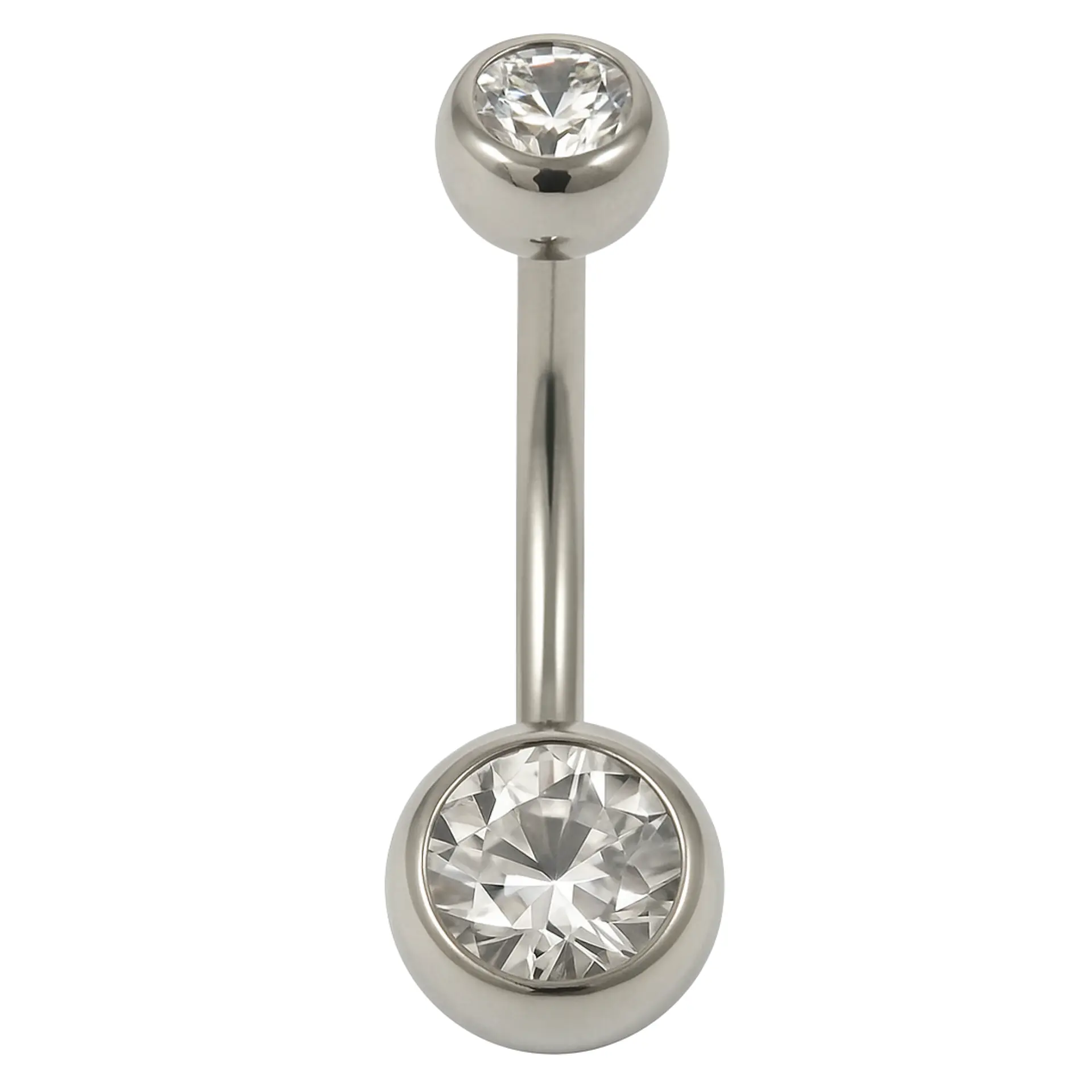 Piercing ombligo navel 10mm acero quirurgico 316L 1