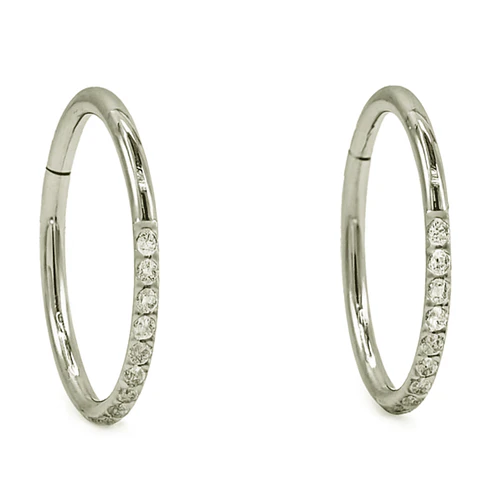 Argollas Emma 8mm 16G Titanio ASTM F136 