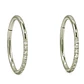 Argollas Emma 8mm 16G Titanio ASTM F136  - Miniatura 1