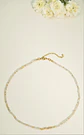 Collar gargantilla Citrino 4mm chapado en oro 18k Terranova - Miniatura 9
