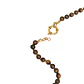 Collar gargantilla ojo de tigre 6mm chapado en oro 18k Terranova - Miniatura 6