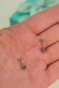 Aros huella de perro gato titanio grado implante - Miniatura 6