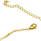 Relicario Lilian luna estrella zirconias Chapado en oro 18k - Miniatura 7