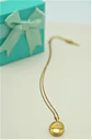 Relicario Dalia magnetico punto de luz chapado en oro 18k - Miniatura 2