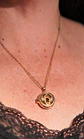 Relicario virgen Maria zirconias chapado en oro 18k - Miniatura 11