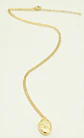 Relicario hiedras zirconias chapado en oro 18k - Miniatura 5