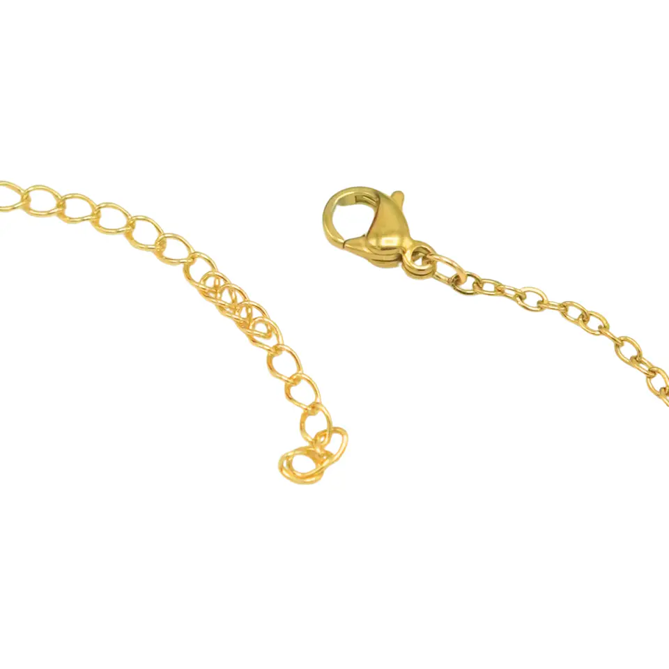 Relicario hiedras zirconias chapado en oro 18k 13