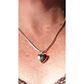Colgante relicario corazon estrella plata fina 925 - Miniatura 3