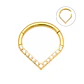 Piercing Septum Lagrima 10mm Titanio Astm F136  - Miniatura 1