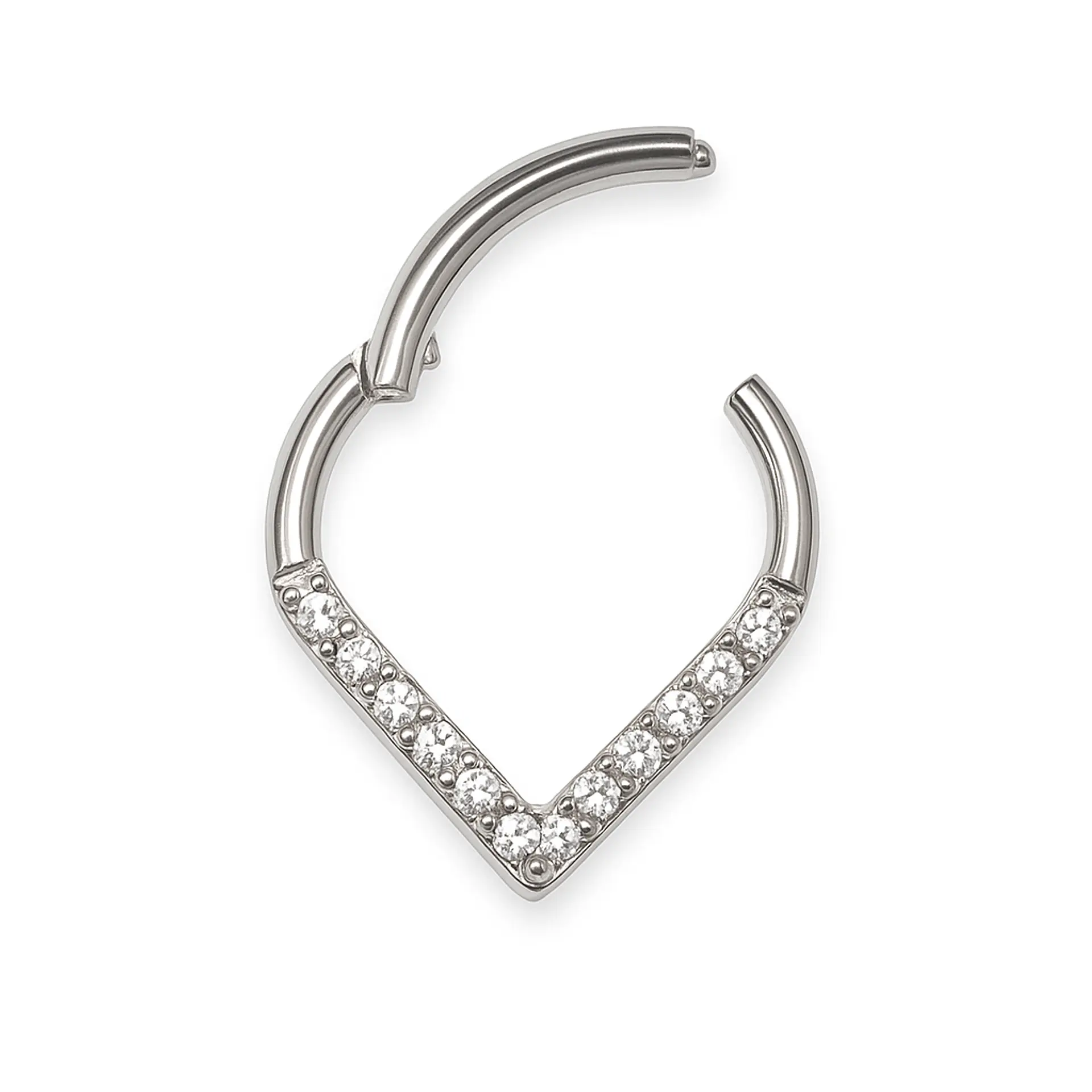 Piercing septum daith lagrima 8mm 16g  titanio ASTM F 136 8