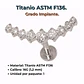 Piercing Labret Lucilla Astm F136 Titanio Zirconia 6mm - Miniatura 5